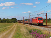 DB 185 323-0 med GD 67145 Mgb-Pa. Km 54,8 Fa (Sommersted-Vojens) 25.06.2024.