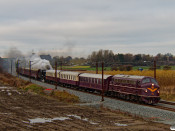 DSB MY 1135 med VM 6313 Od-Rg. Km 102,4 Kh (Forlev-Korsør) 29.11.2024.