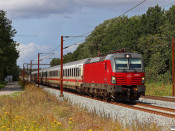 DSB EB 3223 med EC 90398 Pa-Kh. Hjulby 21.08.2024.