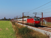 DSB EB 3204 med EC 90398 Pa-Kh. Marslev 21.09.2024.