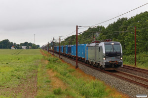 RPOOL 193 156 med TG 67521 Mgb-Pa. Km 57,4 Fa (Sommersted-Vojens) 22.06.2024.