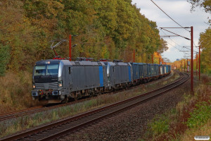 RPOOL 193 154+193 162 med TG 38641 Mgb-Pa. Km 165,6 Kh (Odense-Holmstrup) 26.10.2024.