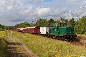 DSB MT 152+IB 18915+PB 11245+AX 393+AC 42+BU 3703+CLL 1476+CLE 1678+Hs-t 49804 som VM 226456 Lk-Od. Årup 24.08.2024.